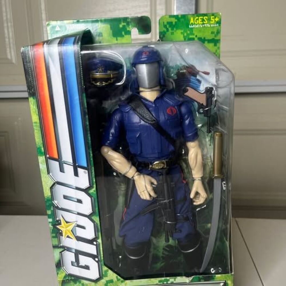 G.I. Joe Cobra Leader Cobra Commander Action Figure